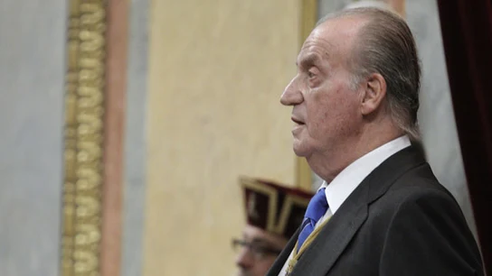 El rey Juan Carlos, en el Congreso El rey Juan Carlos, en el Congreso