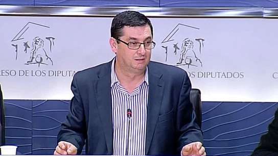 El portavoz de IU en el Congreso, José Luis Centella El portavoz de IU en el Congreso, José Luis Centella