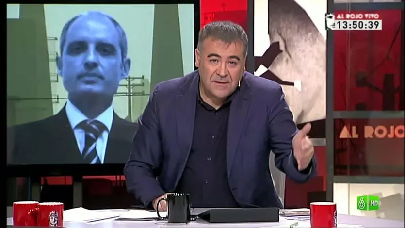 Imagen 'El Bigotes' sobre Camps: "Es un gilipollas" Imagen 'El Bigotes' sobre Camps: "Es un gilipollas"