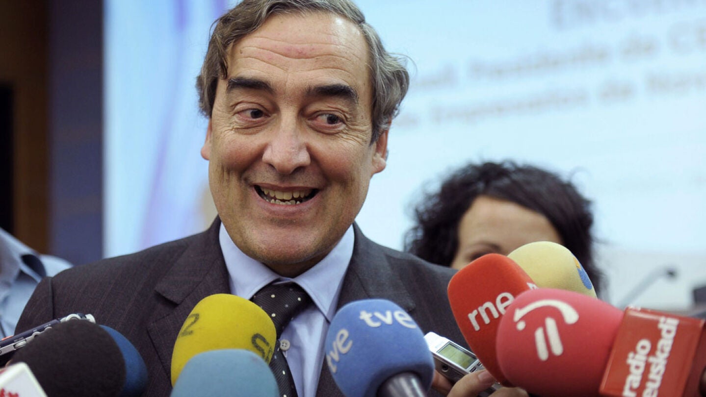Juan Rosell, presidente de la CEOE