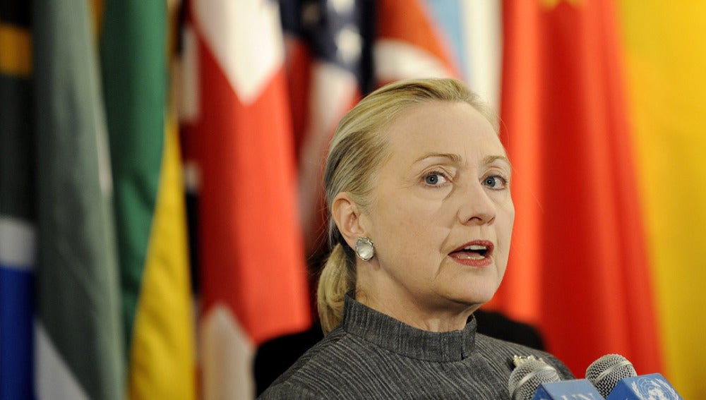 Hillary Clinton tras el Consejo de Seguridad de la ONU