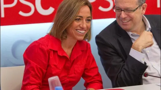 Carme Chacon y José Esteve Carme Chacon y José Esteve