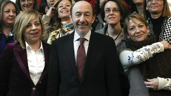 Rubalcaba tras la primera reunión de la Ejecutiva Federal Rubalcaba tras la primera reunión de la Ejecutiva Federal
