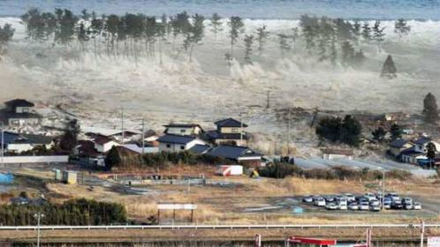 Tsunami en Jap&oacute;n