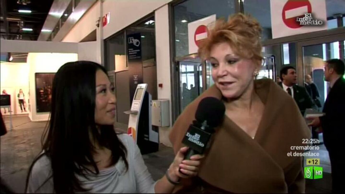 Imagen Usun Yoon entrevista a Carmen Cervera en ARCO