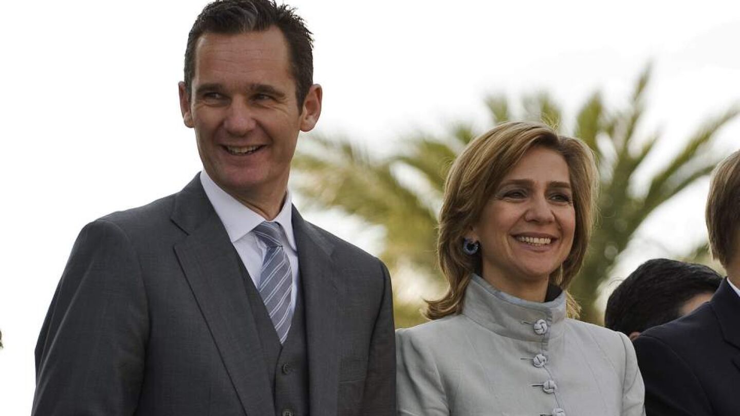 La infanta Cristina, duquesa de Palma, junto a su marido, I&ntilde;aki Urdangarin