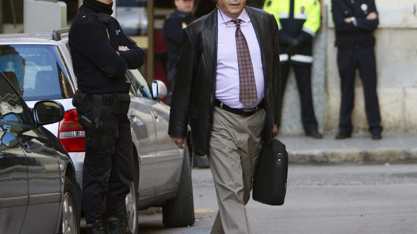 El juez Castro a su llegada a los juzgados El juez Castro a su llegada a los juzgados