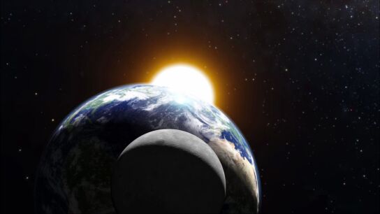 La Tierra, la Luna y el Sol