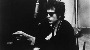 Imagen de archivo del músico Bob Dylan en su juventud.