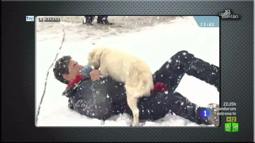 Imagen La nieve llega en primavera y con ella la pasi&oacute;n por los reporteros