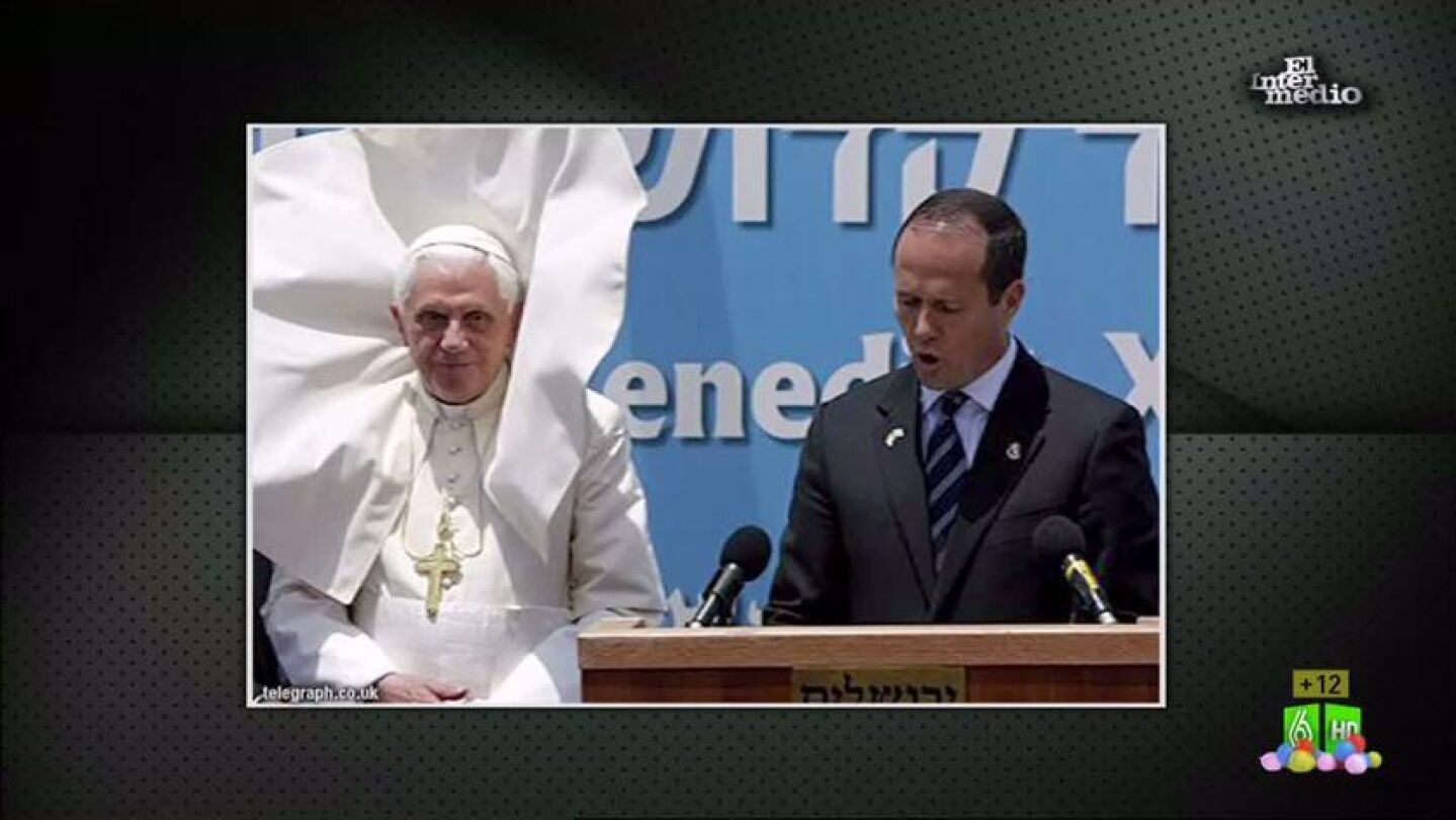 Imagen El Papa no puede m&aacute;s a&uacute;n no ha solucionado su problema con el viento