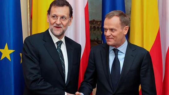 Mariano Rajoy y el primer ministro polaco, Donald Tusk Mariano Rajoy y el primer ministro polaco, Donald Tusk