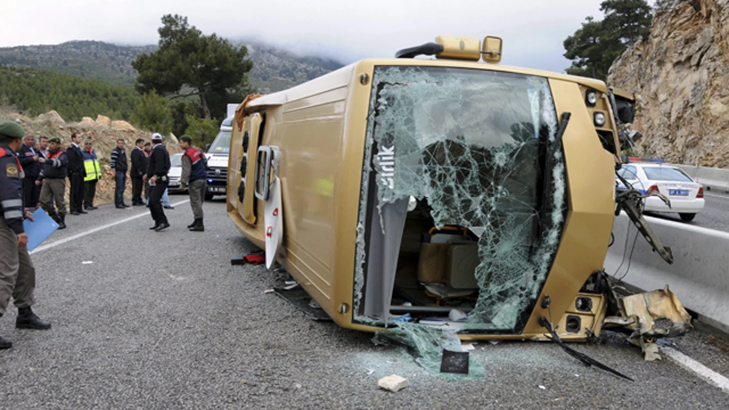 Accidente de autobús en Turquía Accidente de autobús en Turquía