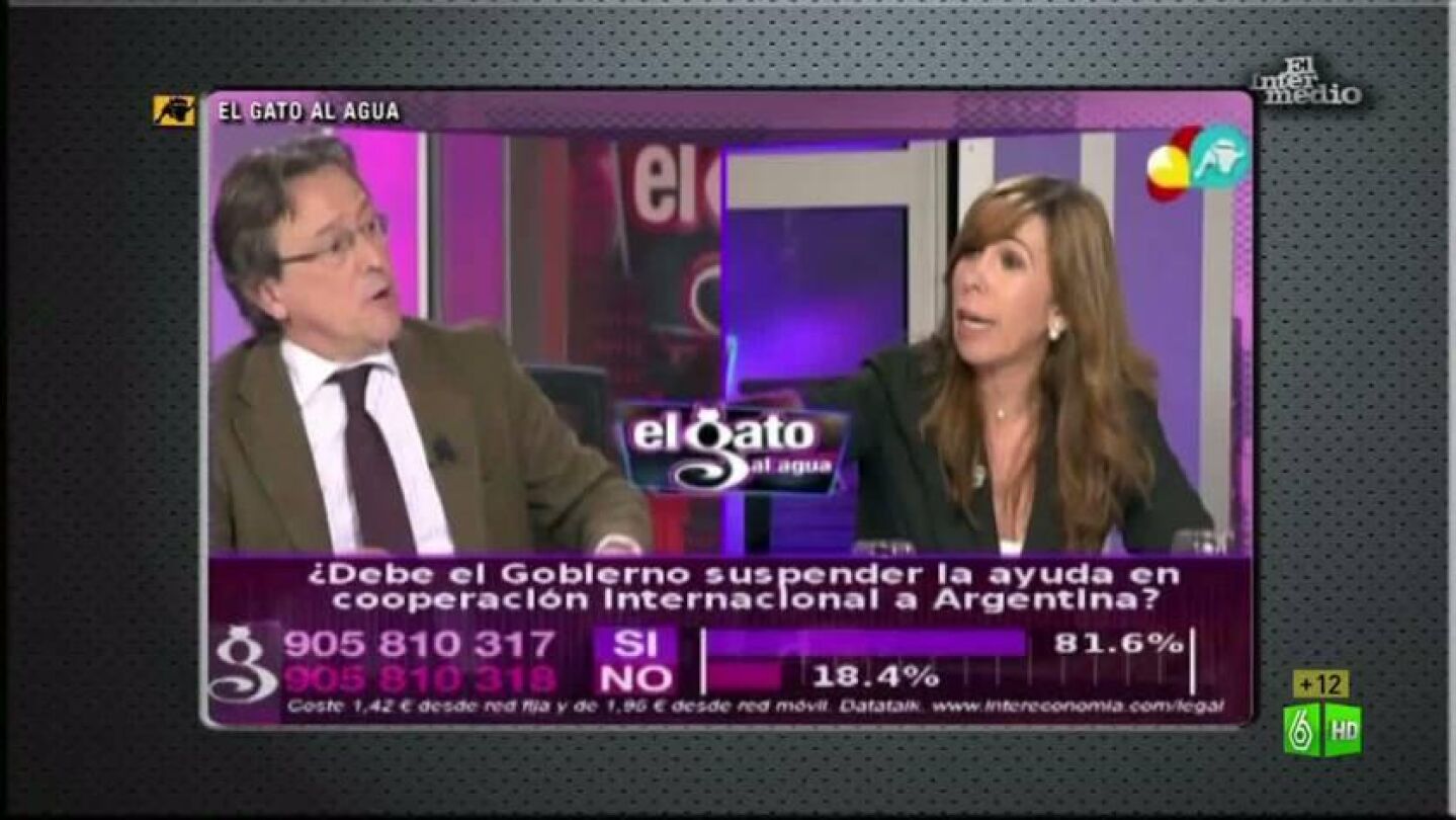 Imagen Tertsch compara a Julia Otero con Wyoming ante Alicia S&aacute;nchez Camacho