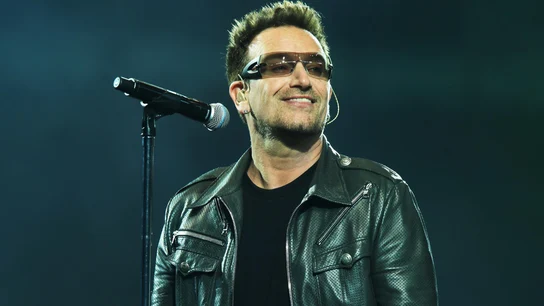 El cantante de U2, Bono. El cantante de U2, Bono.