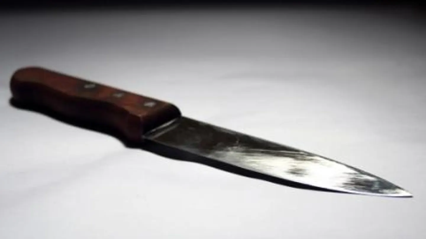 Imagen de archivo de un cuchillo Imagen de archivo de un cuchillo