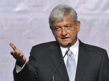 El líder de la izquierda mexicana, Andrés Manuel López Obrador