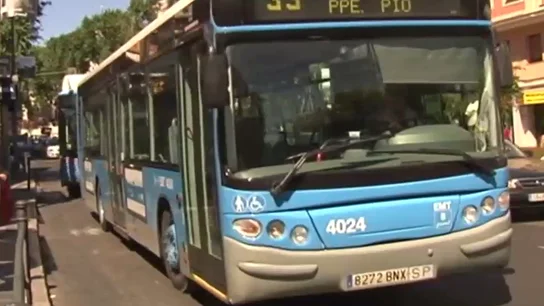 Captura autobús EMT Madrid Captura autobús EMT Madrid