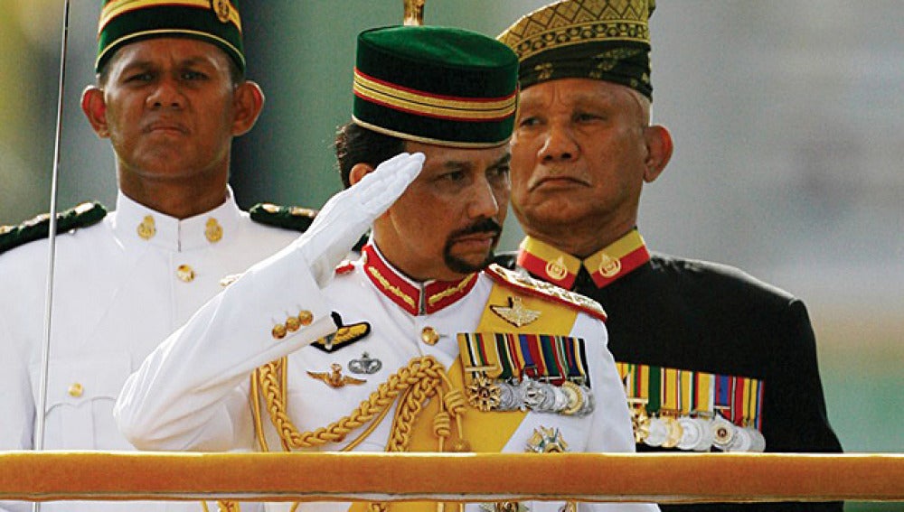 El sultán de Brunei, en una foto de archivo