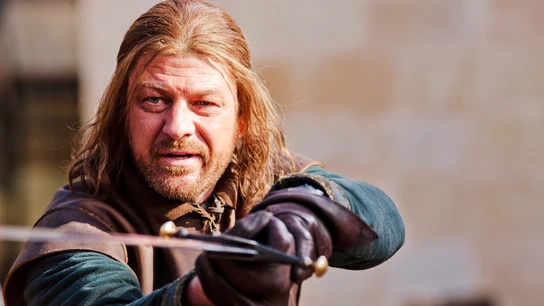 Ned Stark blande su espada Ned Stark blande su espada
