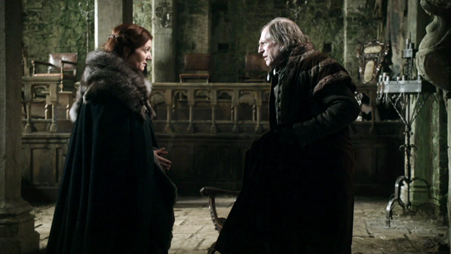 Catelyn Stark hace un trato con Walder Frey Catelyn Stark hace un trato con Walder Frey