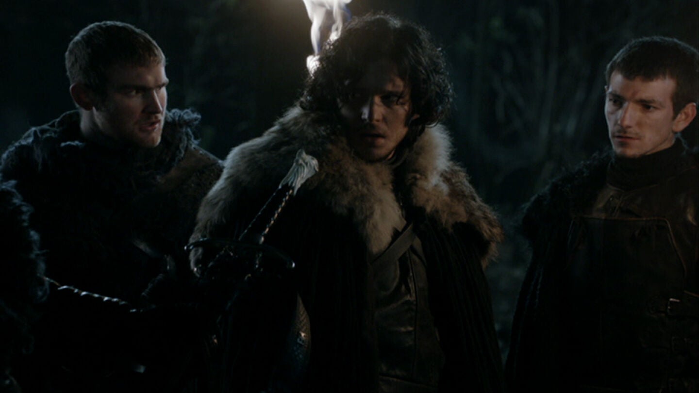 Jon Nieve y sus compa&ntilde;eros