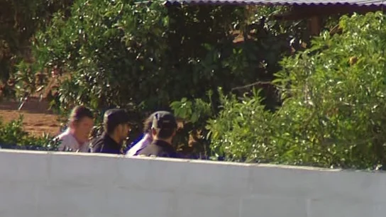 Llegada de José Bretón a Las Quemadillas Llegada de José Bretón a Las Quemadillas