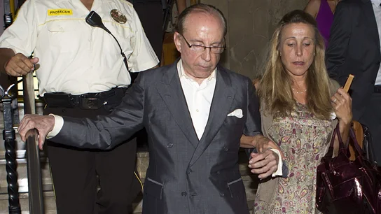 Ruiz-Mateos abandonando el juicio Ruiz-Mateos abandonando el juicio