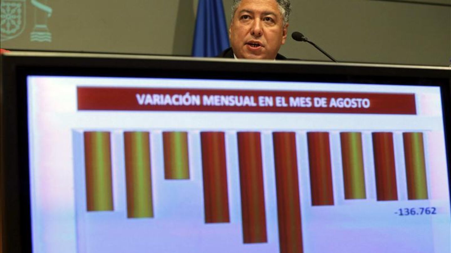 El secretario de Seguridad Social, Tom&aacute;s Burgos, durante la rueda de prensa