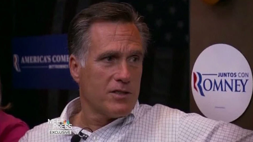 Mitt Romney carga contra Obama