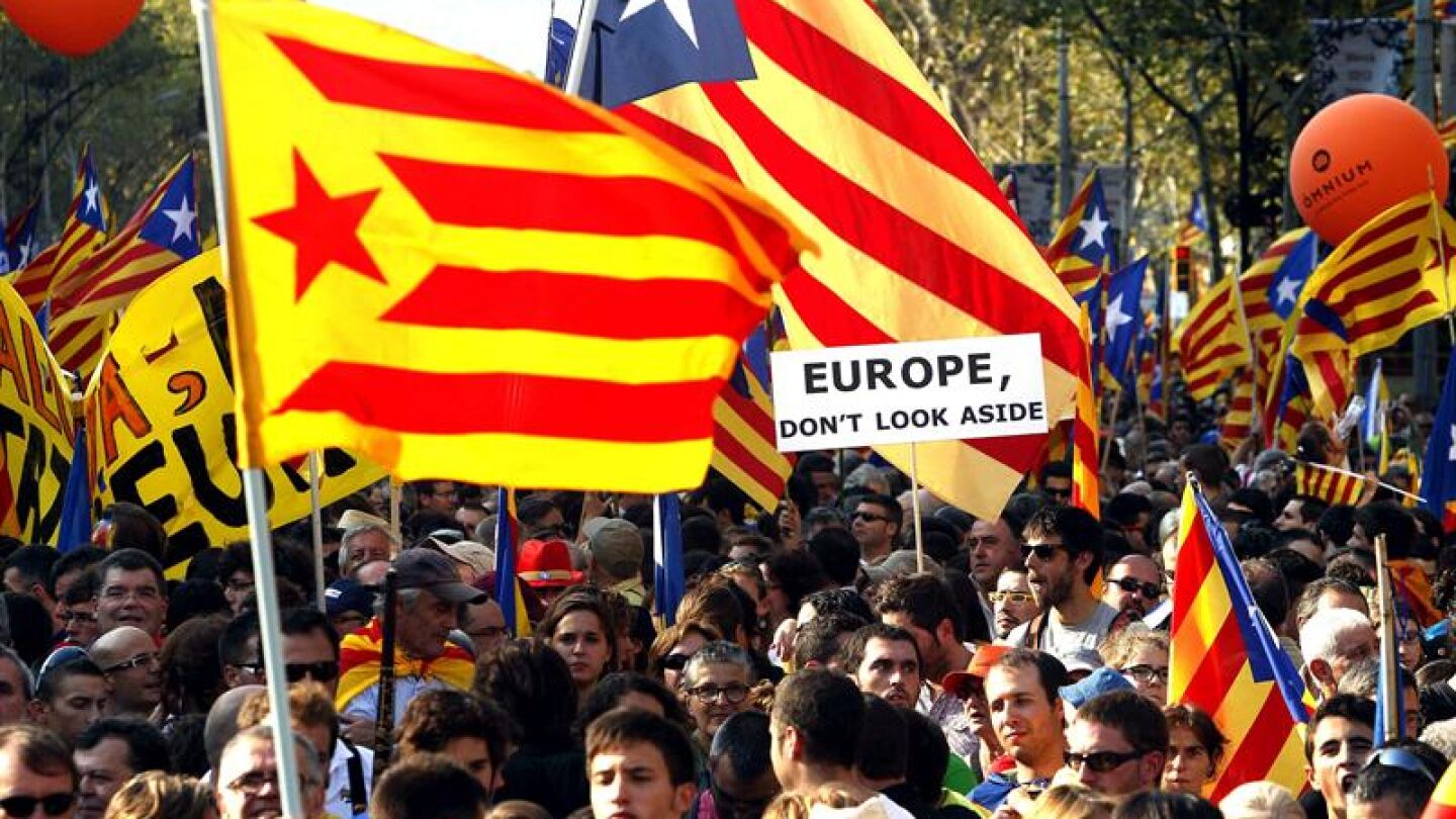 Manifestaci&oacute;n en Barcelona