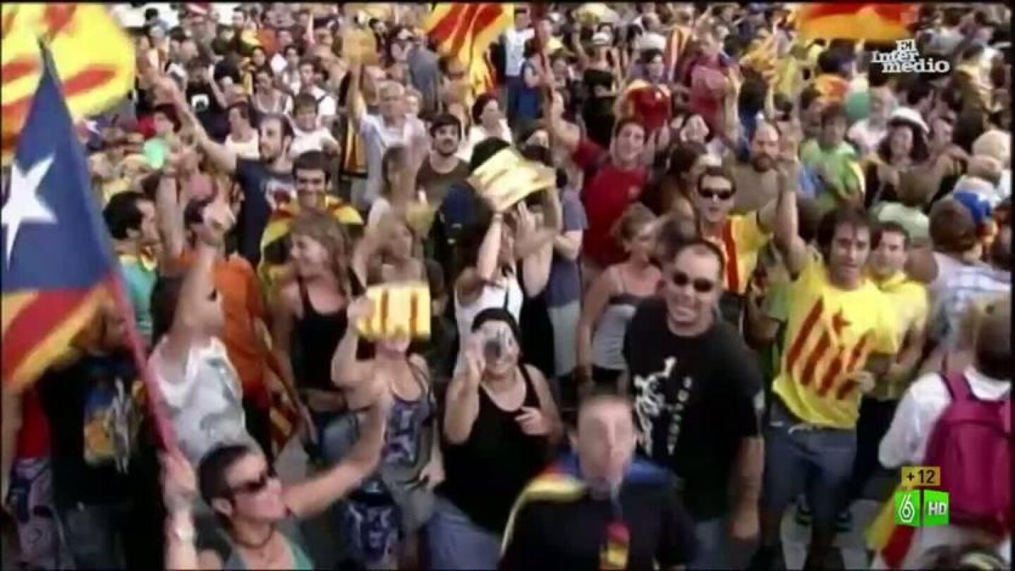 Imagen El Intermedio analiza las reacciones a la manifestaci&oacute;n de Barcelona 