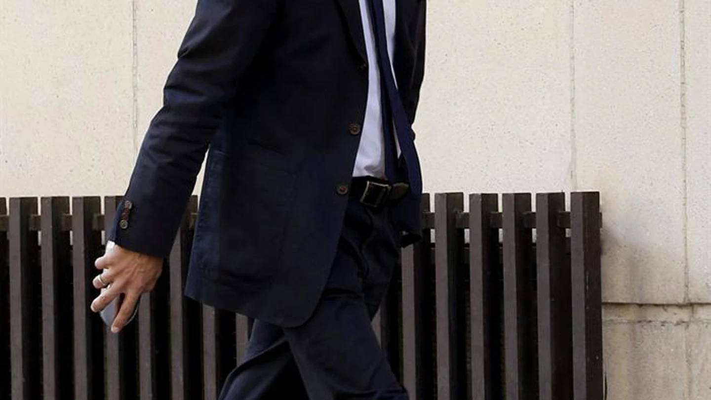 El juez Fernando Grande- Marlaska llegando a la Audiencia Nacional El juez Fernando Grande- Marlaska llegando a la Audiencia Nacional