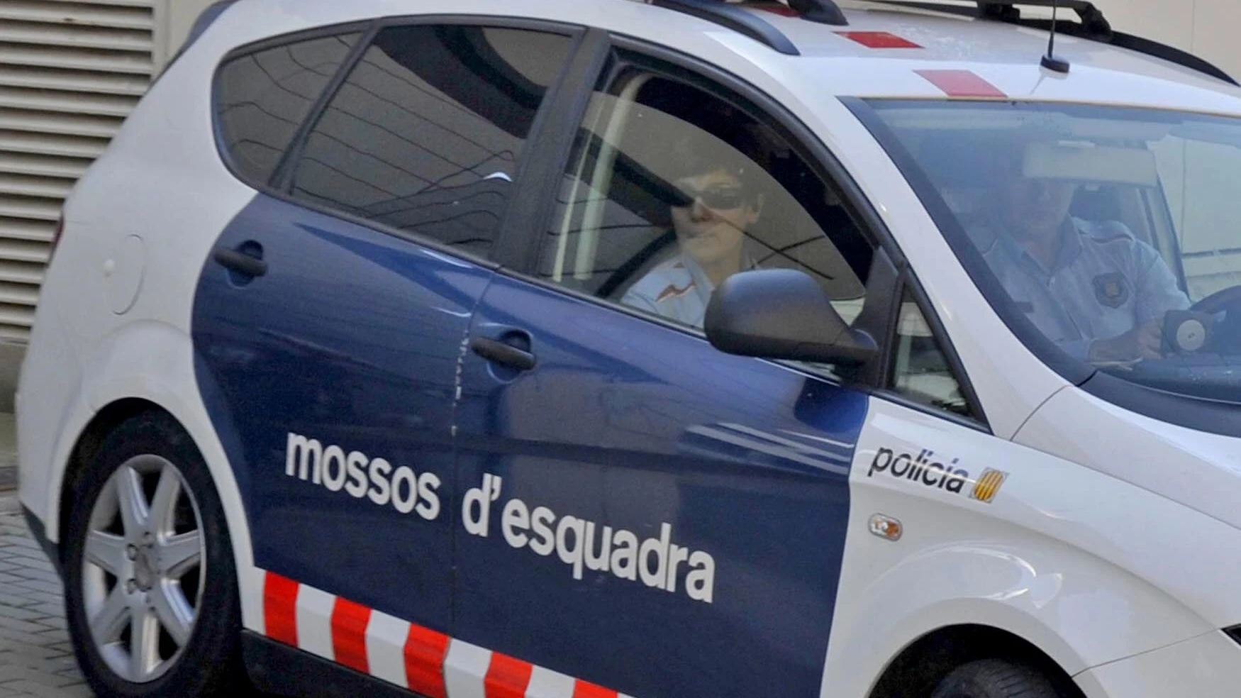 Un coche de los Mossos d'Escuadra