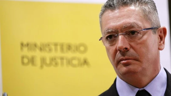 Alberto Ruiz Gallardón, ministro de Justicia. Alberto Ruiz Gallardón, ministro de Justicia.