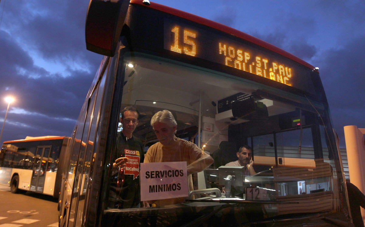 La rebelión del transporte público (17-09-2012)