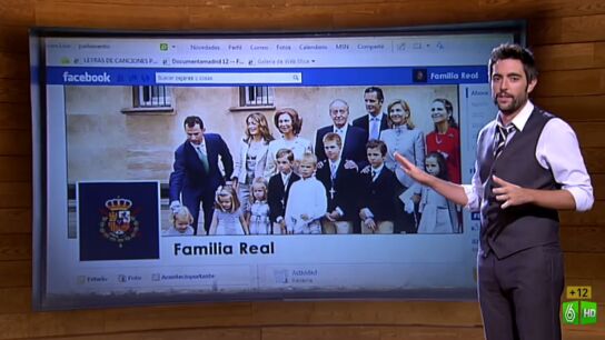 Dani Mateo imagina c&oacute;mo ser&iacute;a el Facebook de la Familia Real