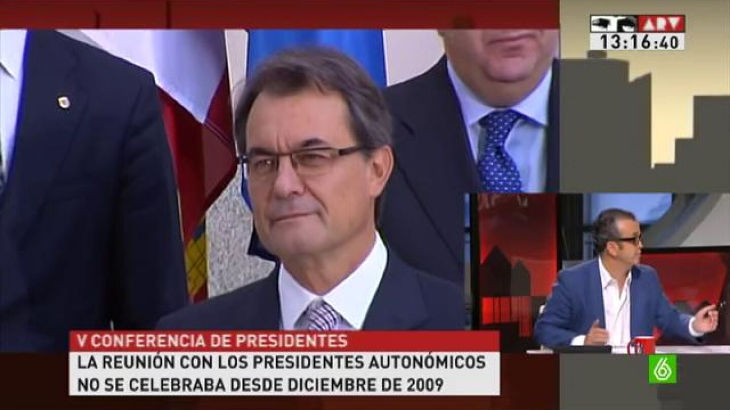 Mas en la Conferencia de Presidentes auton&oacute;micos