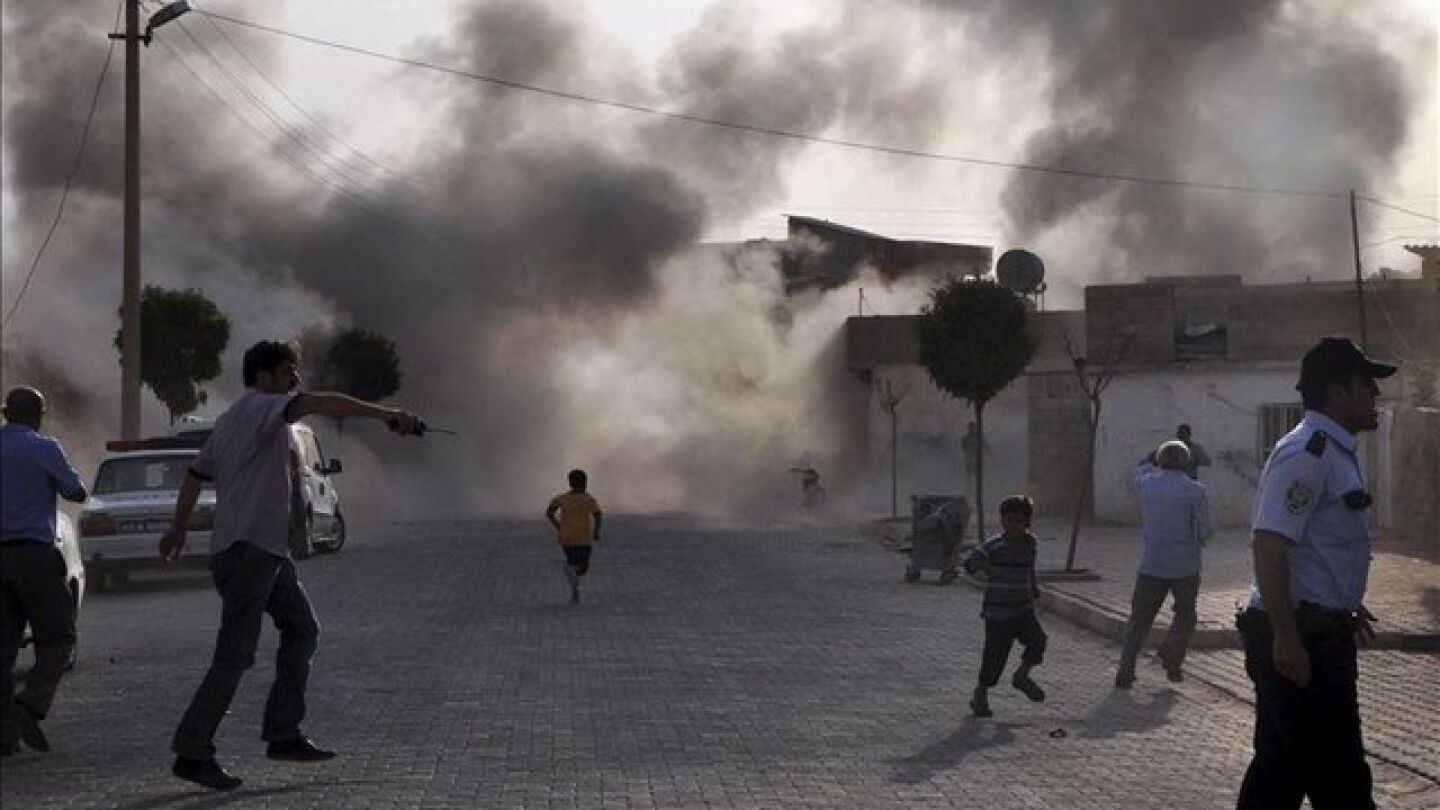 Bomba lanzada desde Siria a Turqu&iacute;a