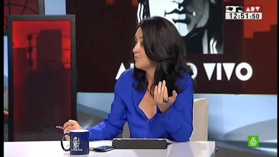 Salomé García en Al Rojo Vivo Salomé García en Al Rojo Vivo