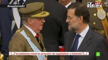 El Rey habla con Rajoy