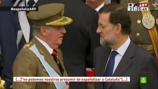 El Rey habla con Rajoy El Rey habla con Rajoy