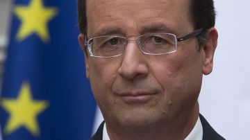  El presidente francés François Hollande 