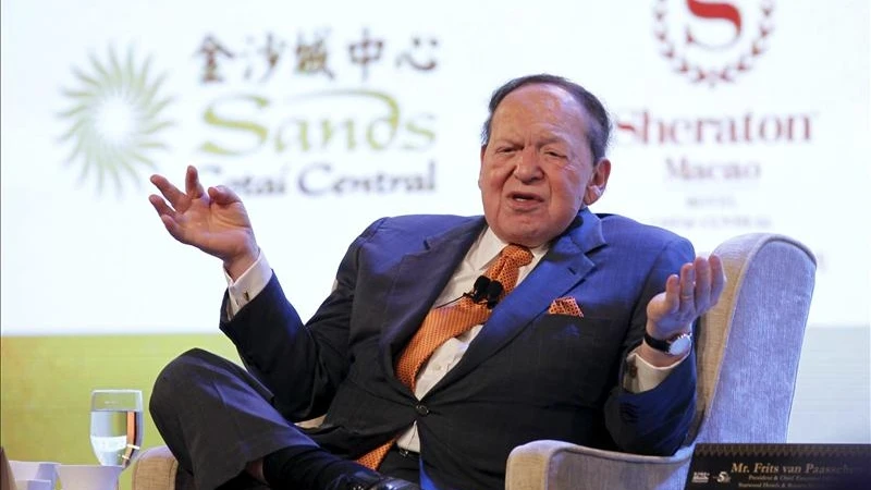 Sheldon Adelson.