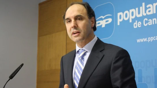 El presidente Ignacio Diego, del PP El presidente Ignacio Diego, del PP