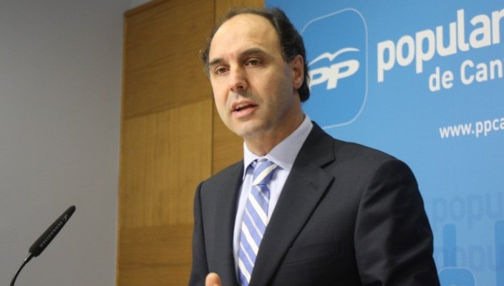 El presidente Ignacio Diego, del PP