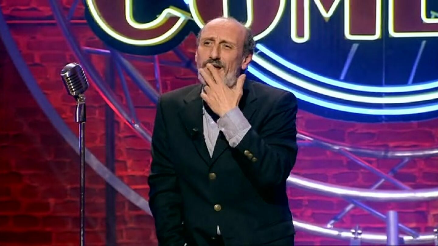 Screenshot cap&iacute;tulo Yolanda Ramos, Ra&uacute;l Cimas, Jos&eacute; Luis Gil, Leo Harlem y Txabi Franquesa. club-comedia-pg34_003