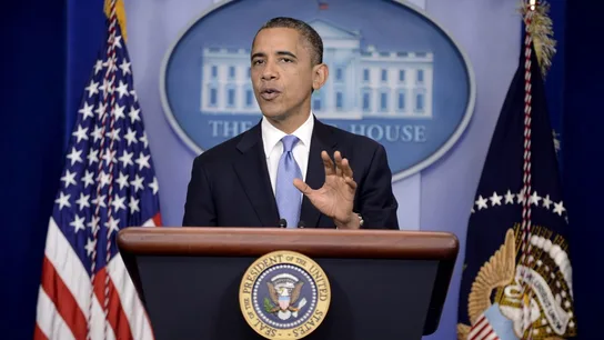El presidente Obama habla sobre el huracán Sandy El presidente Obama habla sobre el huracán Sandy