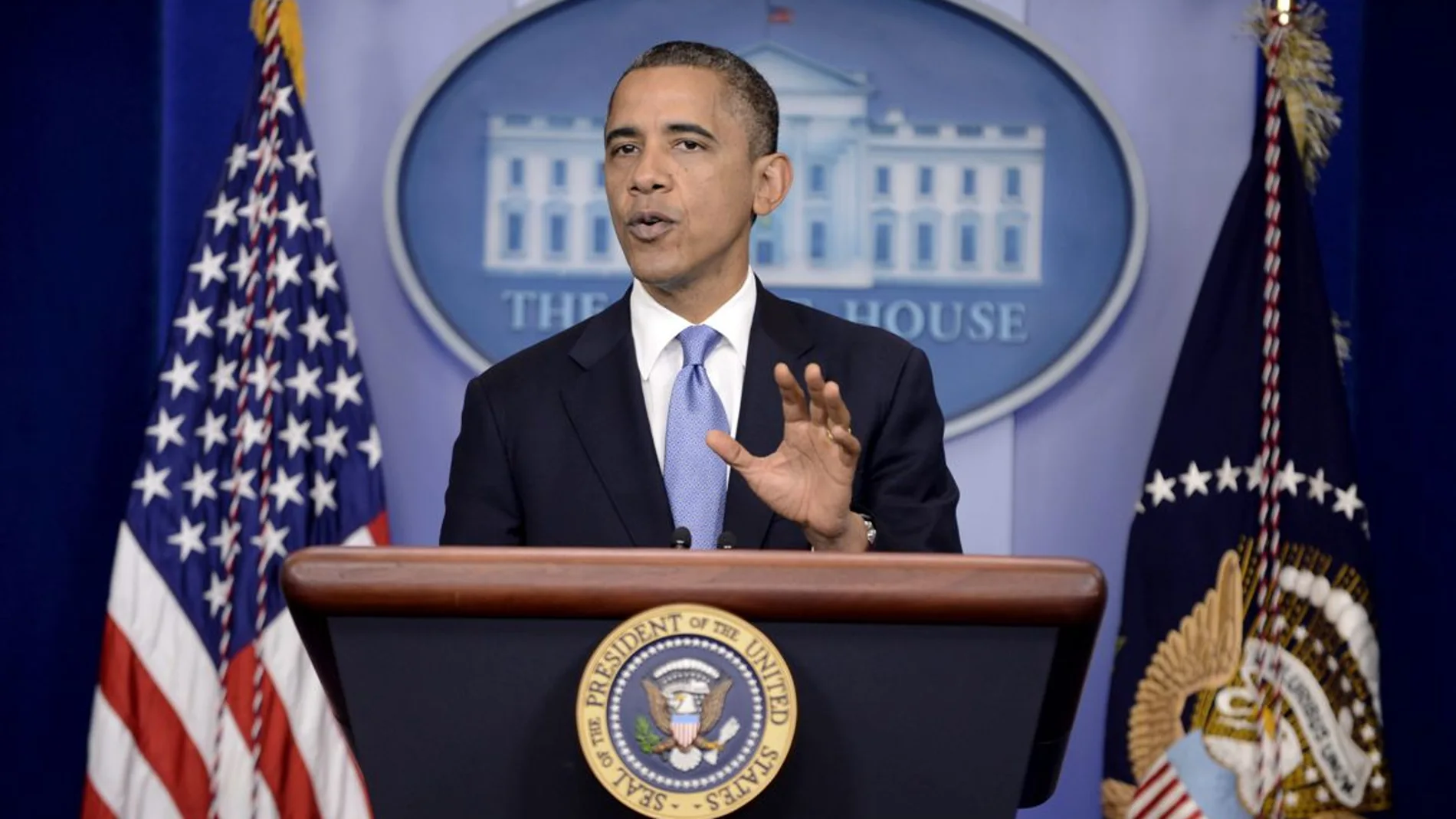 El presidente Obama habla sobre el huracán Sandy