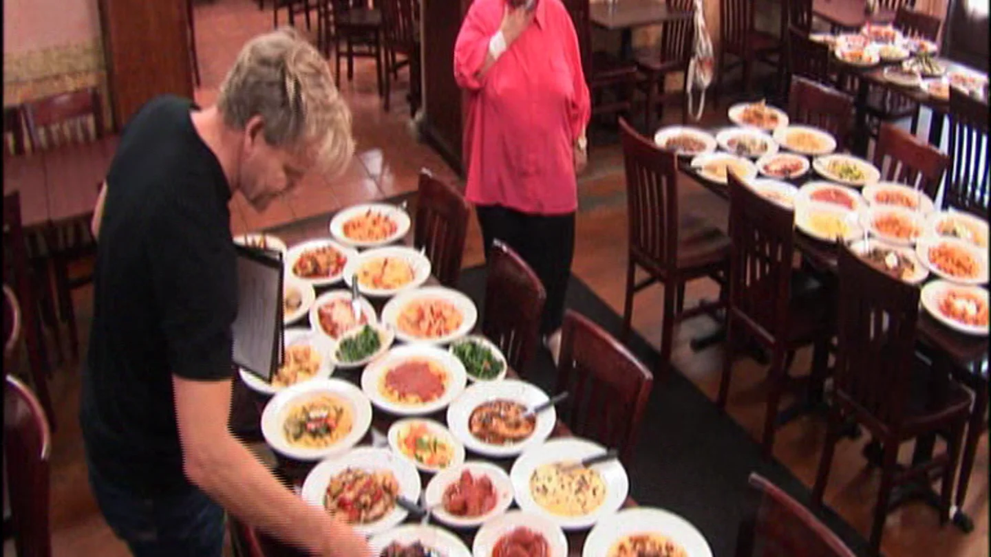 Gordon Ramsay en el Leone's Gordon Ramsay en el Leone's